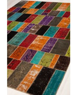 Patchwork Carpet Multi 250x347