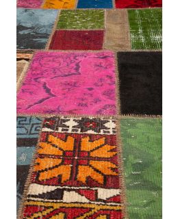 Patchwork Carpet Multi 171x240