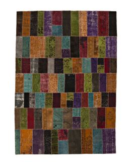 Patchwork Carpet Multi 250x350