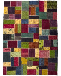 Patchwork Carpet Multi 300x400