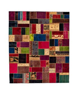Patchwork Carpet Multi 249x296