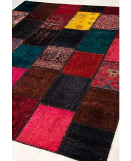 Patchwork Carpet Multi 250x308