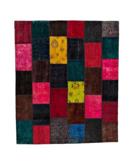 Patchwork Carpet Multi 255x304