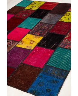 Patchwork Carpet Multi 249x310