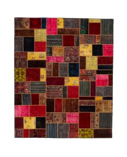 Patchwork Carpet Multi 248x301