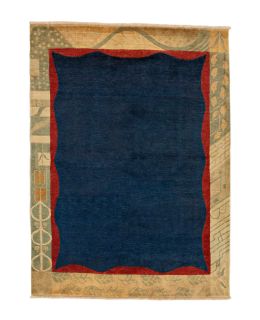 Bhutan Design Blue 170x230