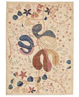 Dehbaf Modern Beige 141x196