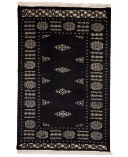 Bargi Mattor Ull Lahori Butterfly Black 78x120 ba_338395.jpg