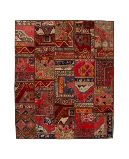 Patchwork Carpet Multi 255x304