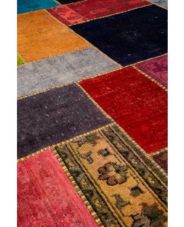 Patchwork Carpet Multi 252x349