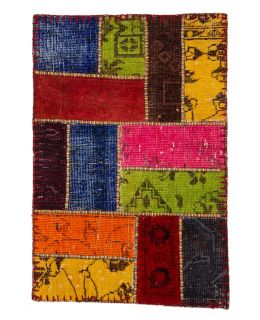 Patchwork Carpet Multi 62x92