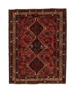 Bargi Kashgai Red 160x207 Mattor Ull ba_350874.jpg