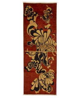 Bargi Mattor Ull Bhutan Design Red 86x236 ba_358437.jpg