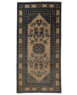 Bargi.se Pao Tou Blue Antique 95x183 ull matta oriental ba_3606.jpg