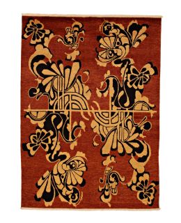 Bhutan Design Red 170x230