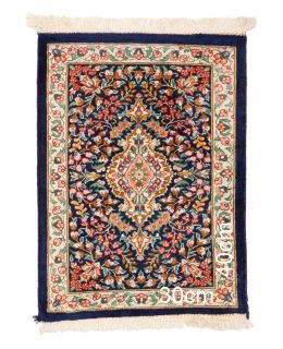 Ghom Silk Blue 30x40