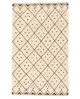 Kilim Modern White 120x196