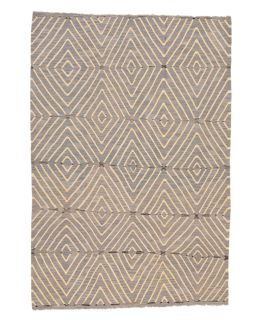 Kilim Moroccan Design Grey 206x303
