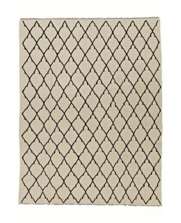 Kilim Moroccan Design White