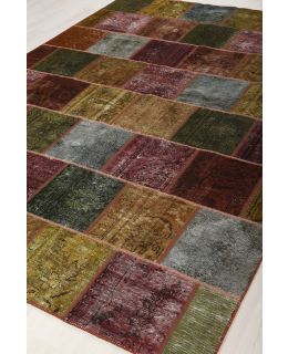 Patchwork Carpet Multi 210x304