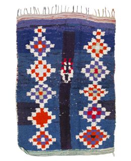 Bargi Boucharouette Multi 156x295 Bomull matta modern ba_418713.jpg