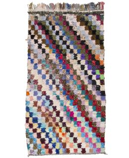 Bargi Boucharouette Multi 156x295 Bomull matta modern ba_418727.jpg