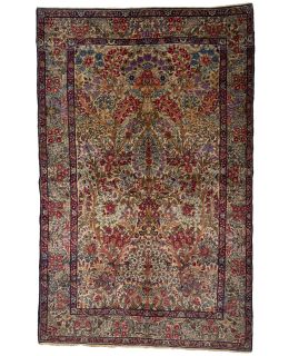 Bargi.se Kirman Lavar Semi Antique Multi 141x220 ull matta oriental ba_425708.jpg