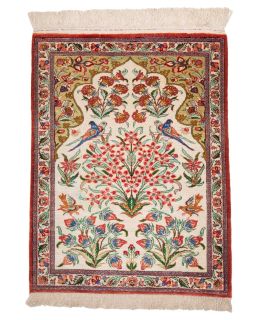 Ghom Silk Multi 59x76