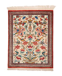 Ghom Silk Multi 56x73
