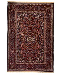 Keshan Antique Red & Blue 103x158
