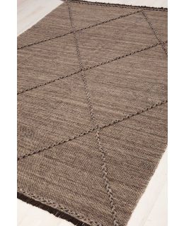 Kilim Moroccan Design Brown 214x281