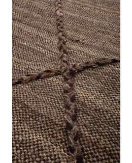 Kilim Moroccan Design Brown 216x281
