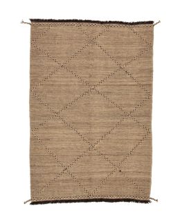 Kilim Moroccan Design Natural 199x283