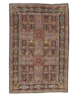 Bargi.se Kirman Semi Antique Blue 180x270 ull matta oriental ba_441877.jpg