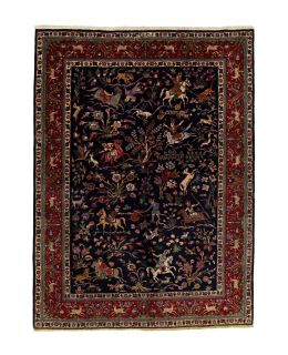 Bargi.se Tabriz Old Blue 172x232 ull matta oriental ba_444122.jpg