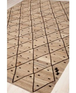 Kilim Moroccan Design Brown 271x343