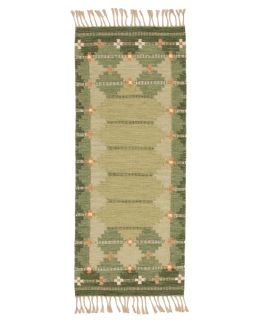 Bargi Mattor Ull Röllakan D R 310 Green 81x200 ba_444373_3.jpg