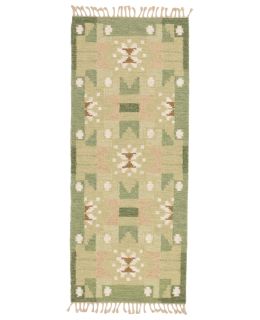 Bargi Mattor Ull Röllakan D R 307 Green 81x200 ba_445957_1.jpg