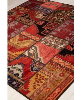 Bargi Mattor Ull Patchwork Carpet Purple 255x255 ba_447179-1.jpg