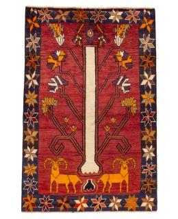 Bargi Mattor Ull Kashgai Red 123x187 ba_447525.jpg