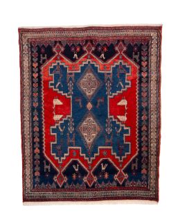 Bargi.se Afshar Red 138x170 ull matta oriental ba_450083.jpg