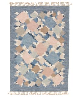 Bargi Mattor Ull Röllakan D R 309 Blue 139x202 ba_450464.jpg