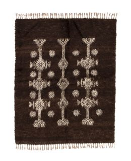 Bargi Mattor Ull Berber Charcoal Brown180x227ba_450492.jpg