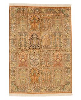 Kashmir Artificial Silk Multi 156x217