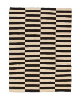 Kilim Modern Black & White 170x229