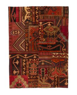 Patchwork Carpet Multi 169x231
