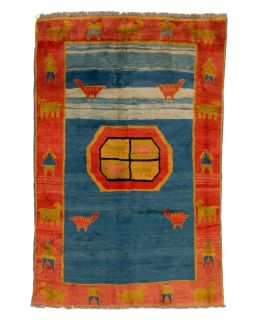 Persian Gabbeh Blue 170x264