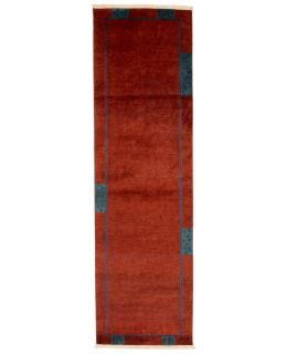 Bhutan Design Red 87x298