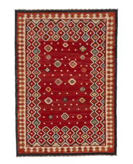 Kilim Multi Kl 05 Red Red 210x298