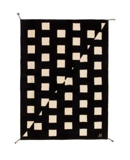 Indo Gabbeh Black 175x231